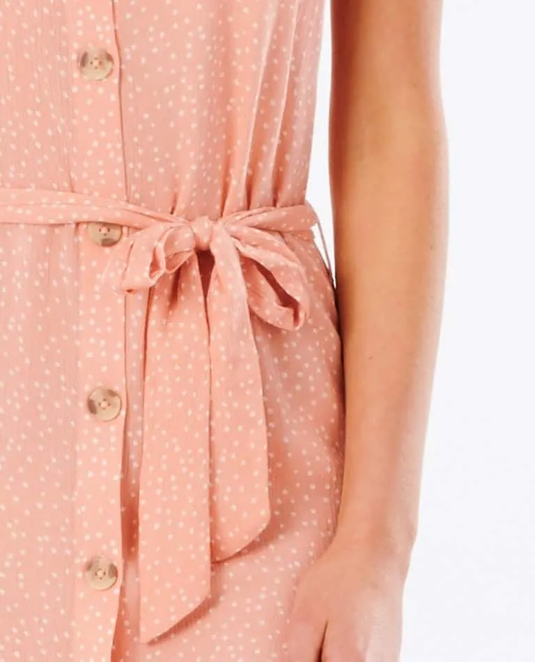 Tallows Spot Midi Dress