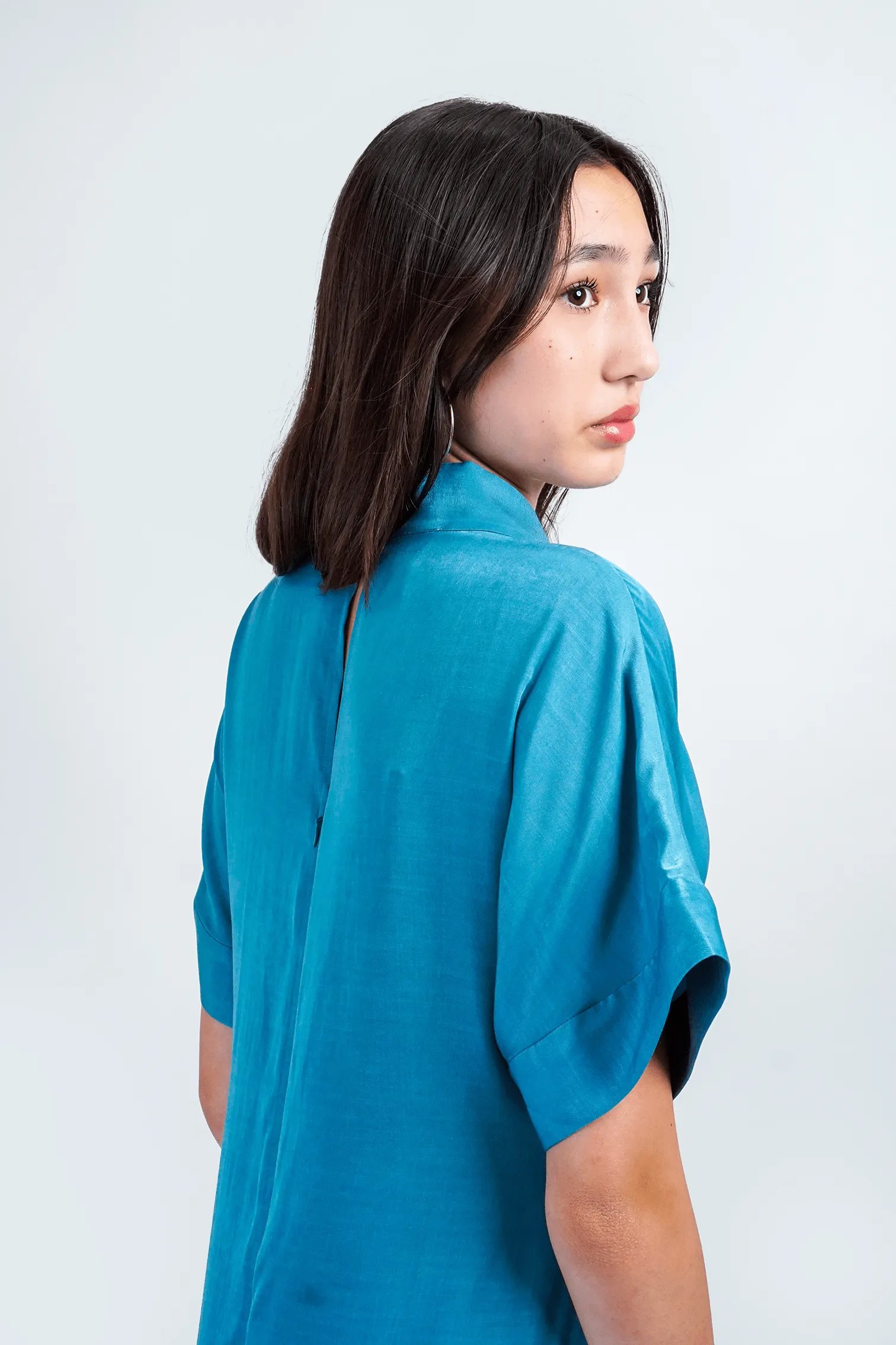 Teal Kimono Kiko Maxi Dress