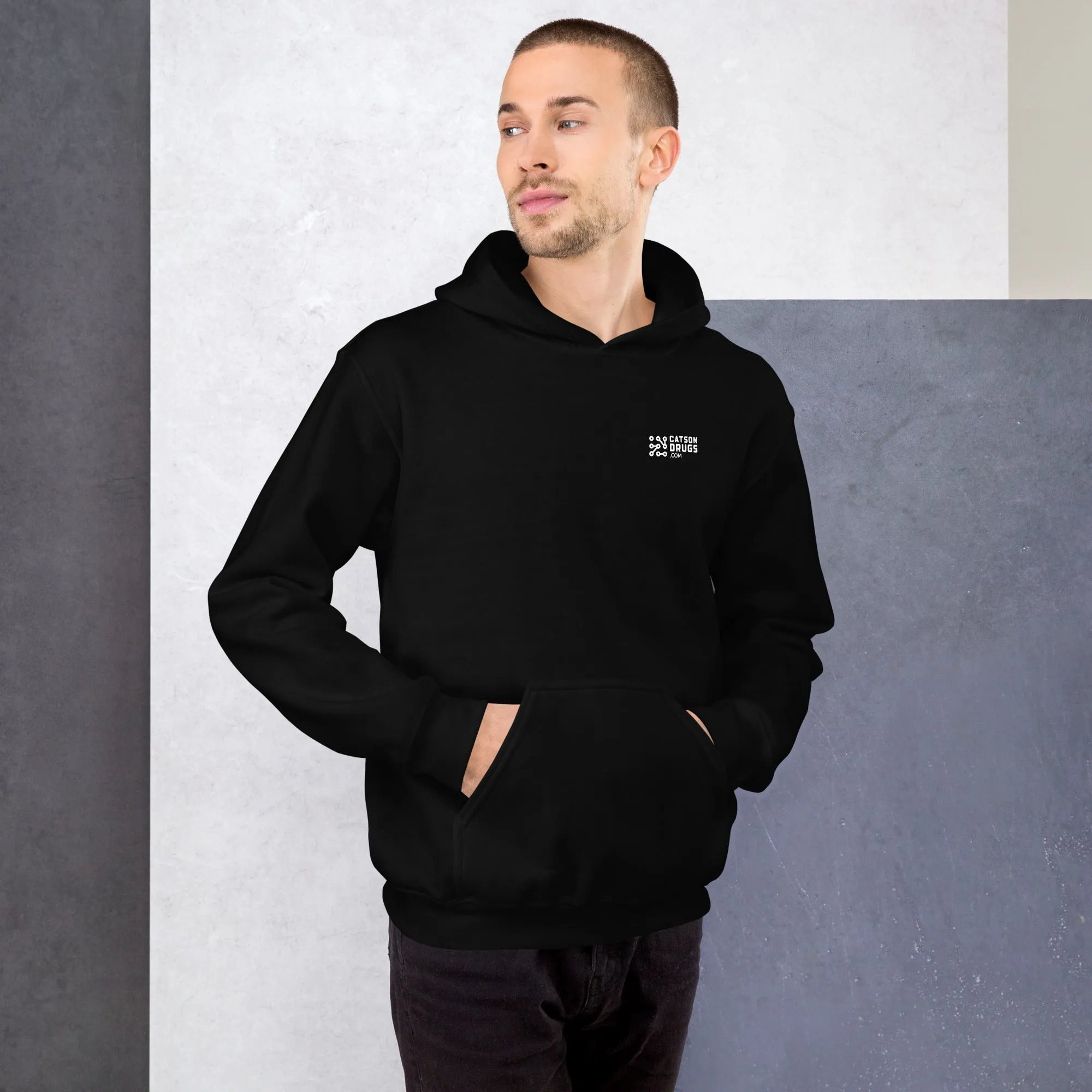 Techno Hoodie | Psychedelic DJ Cat | Techno Outfit