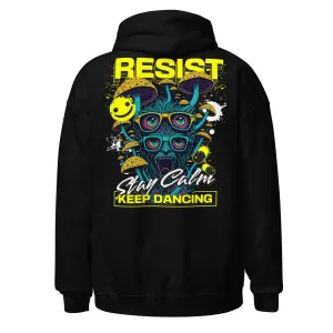 Techno Hoodie | Stay Calm & Keep Dancing | Ultimate Techno Outfit