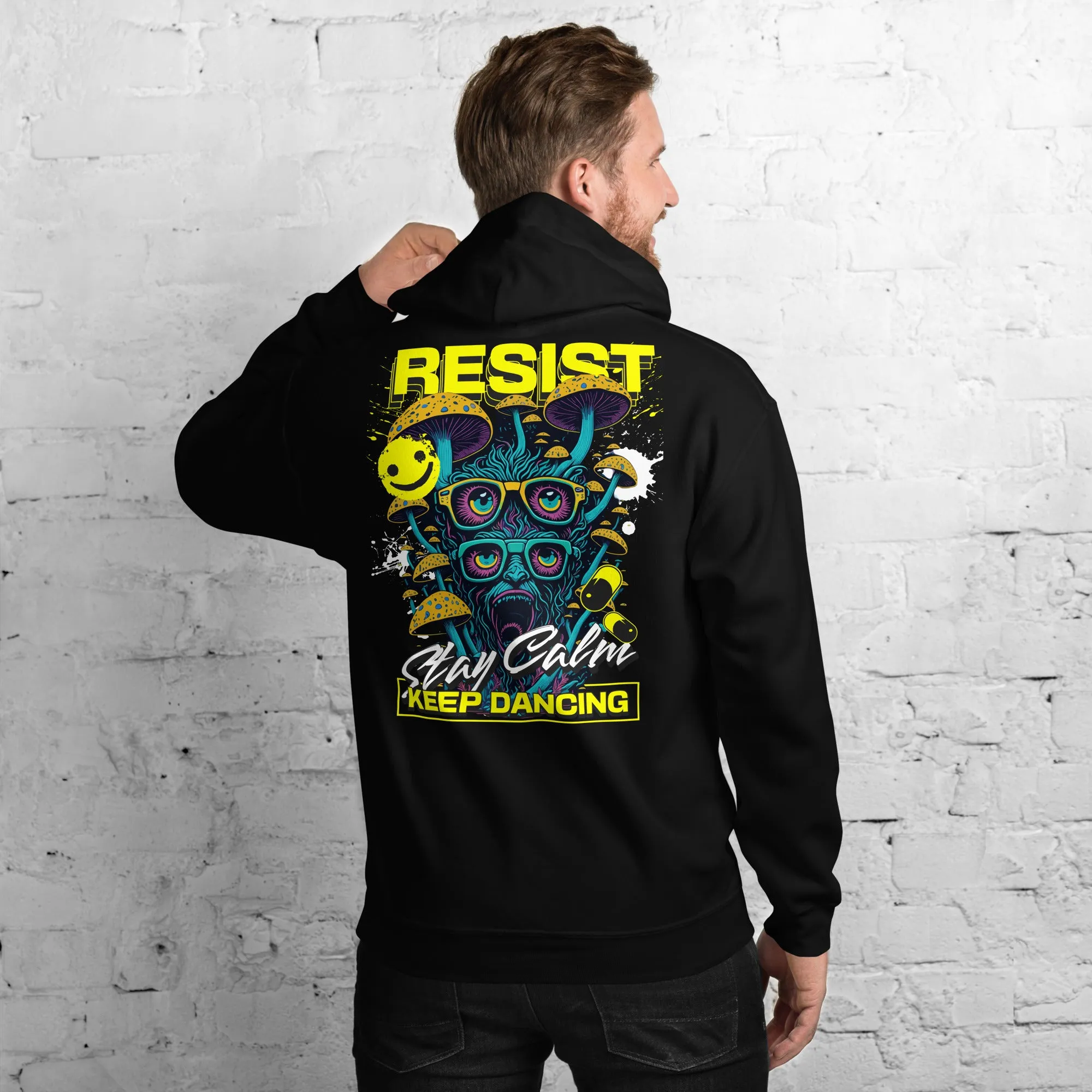 Techno Hoodie | Stay Calm & Keep Dancing | Ultimate Techno Outfit