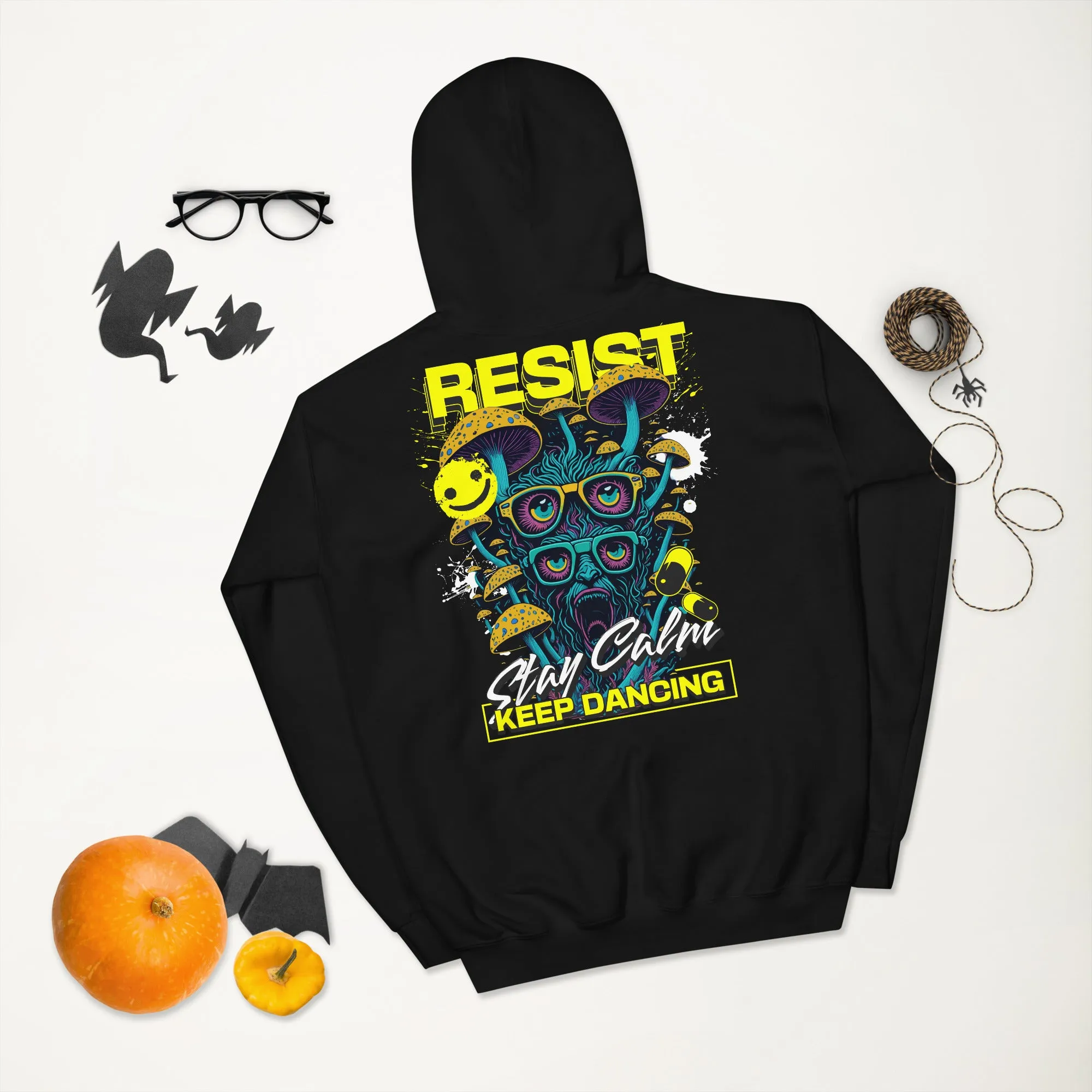Techno Hoodie | Stay Calm & Keep Dancing | Ultimate Techno Outfit