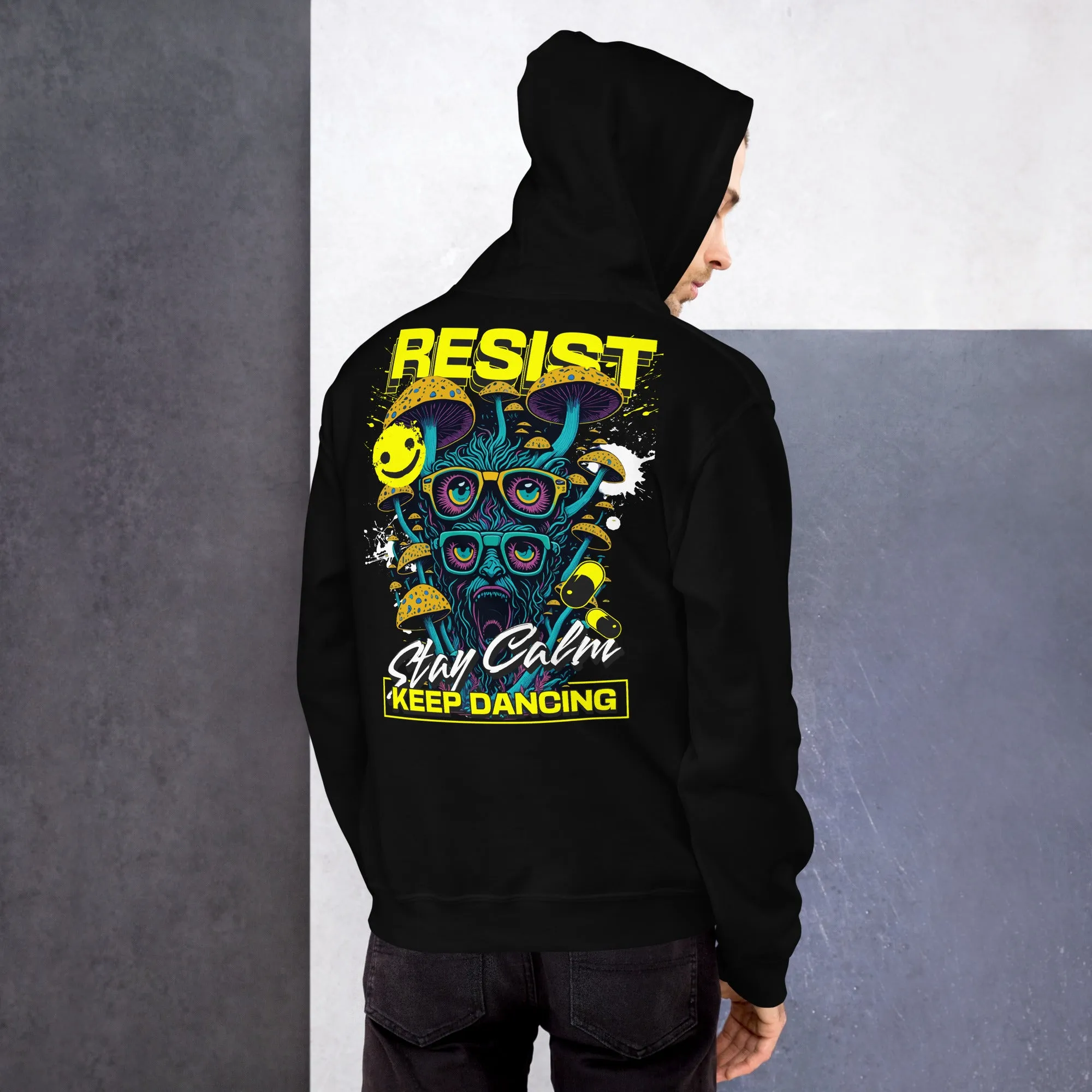 Techno Hoodie | Stay Calm & Keep Dancing | Ultimate Techno Outfit