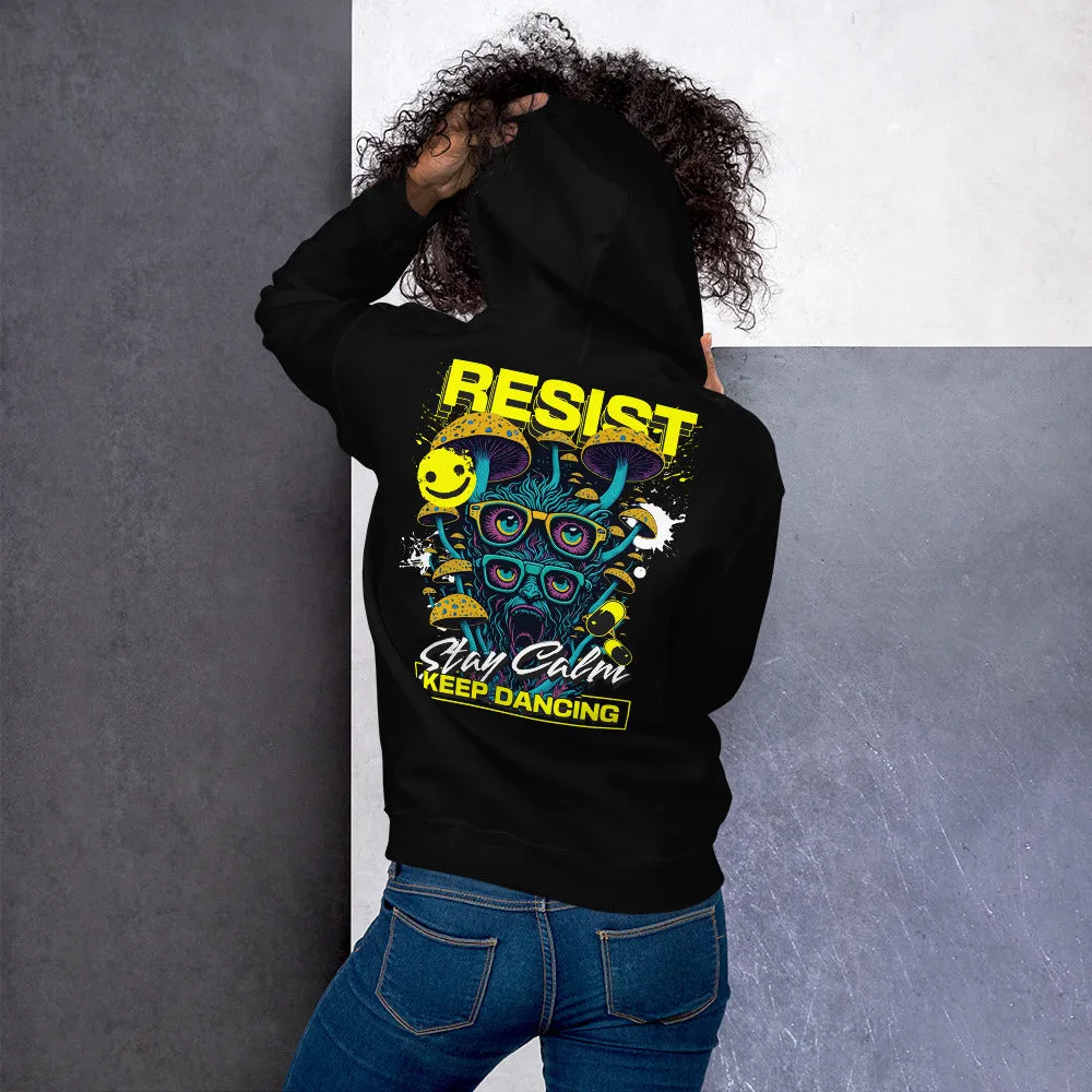Techno Hoodie | Stay Calm & Keep Dancing | Ultimate Techno Outfit
