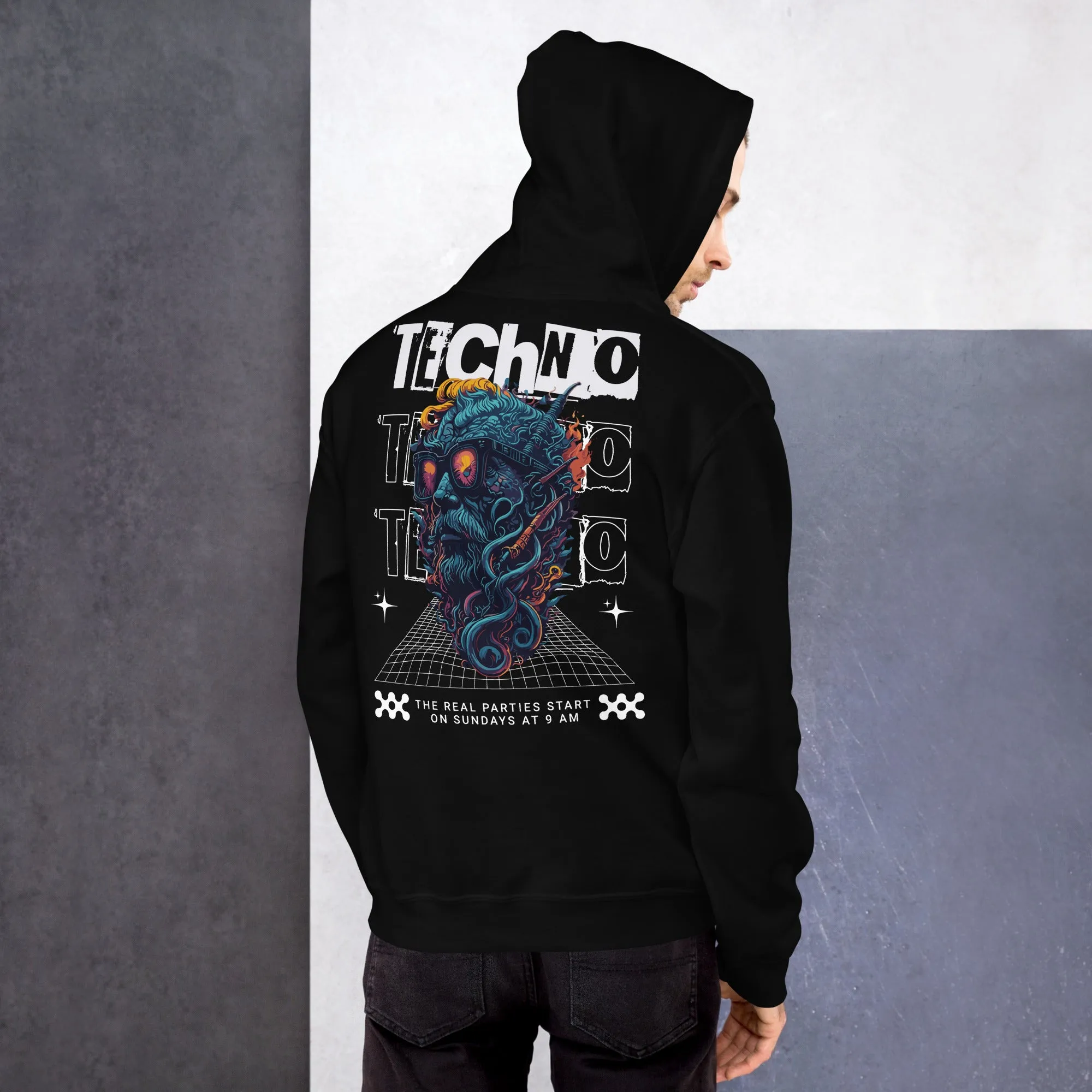 Techno Hoodie | Techno Organism | Ultimate Techno Wear