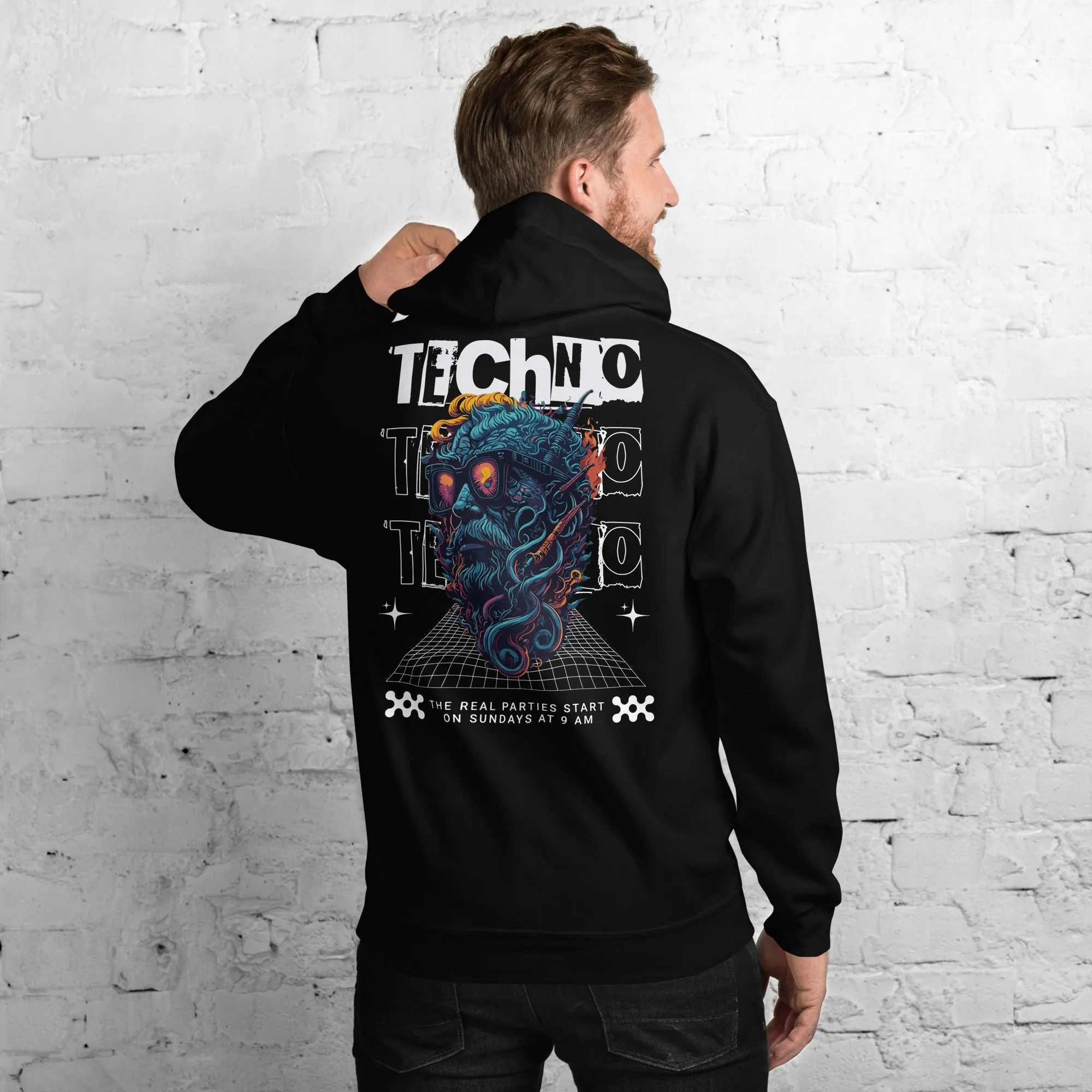 Techno Hoodie | Techno Organism | Ultimate Techno Wear