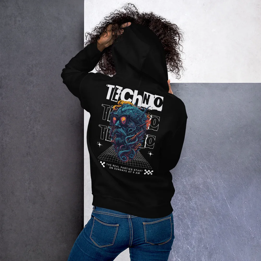 Techno Hoodie | Techno Organism | Ultimate Techno Wear