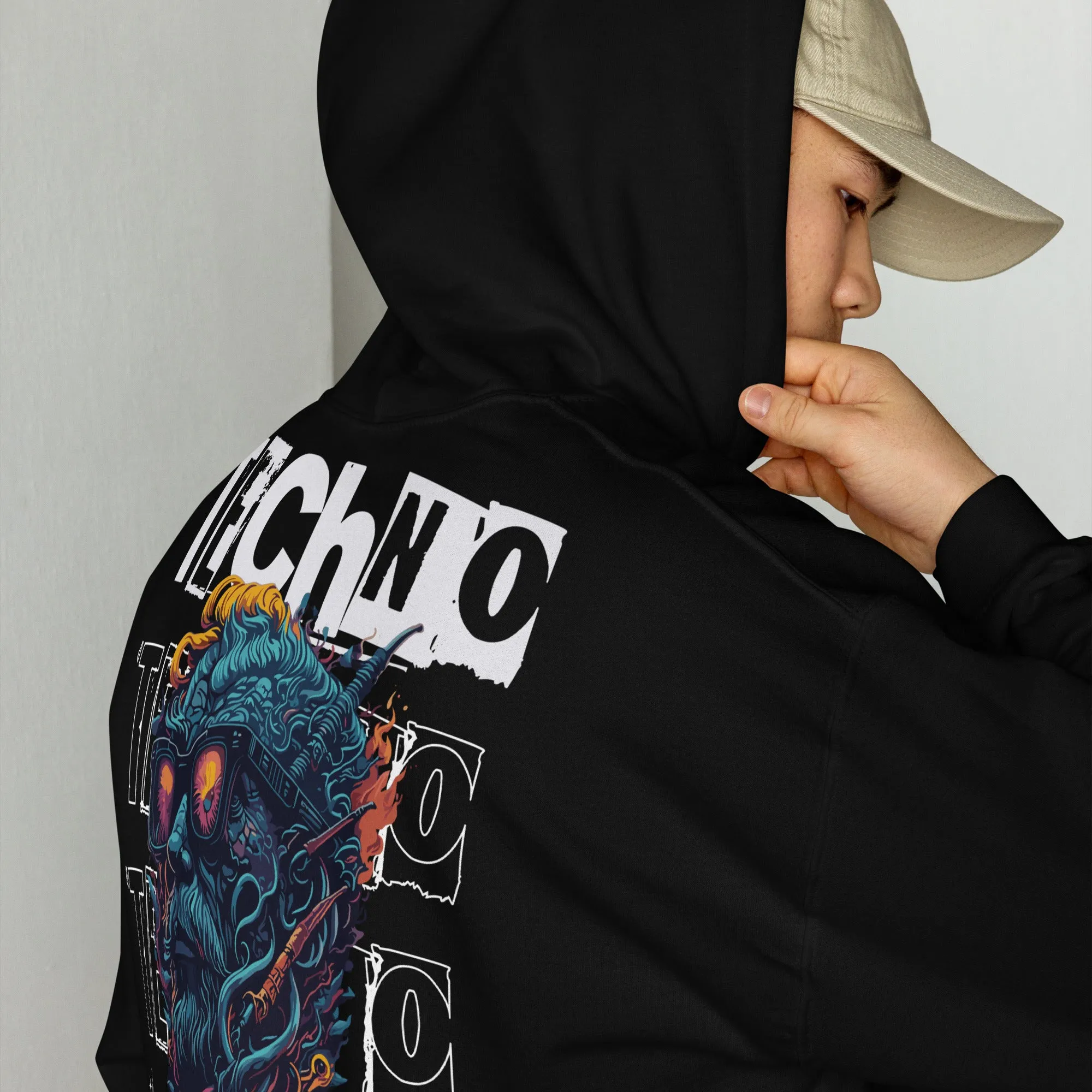Techno Hoodie | Techno Organism | Ultimate Techno Wear