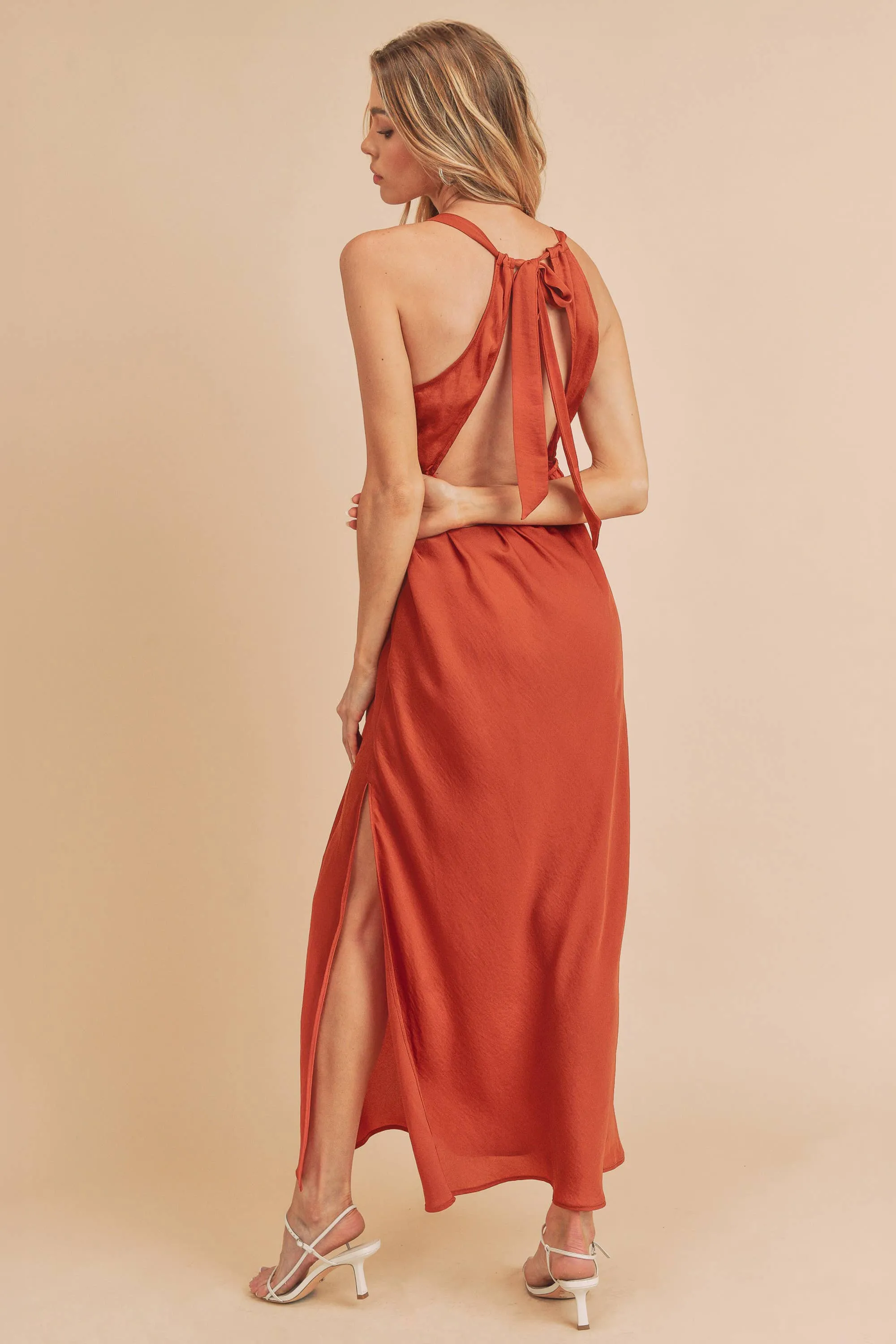 Terracotta Mae Dress
