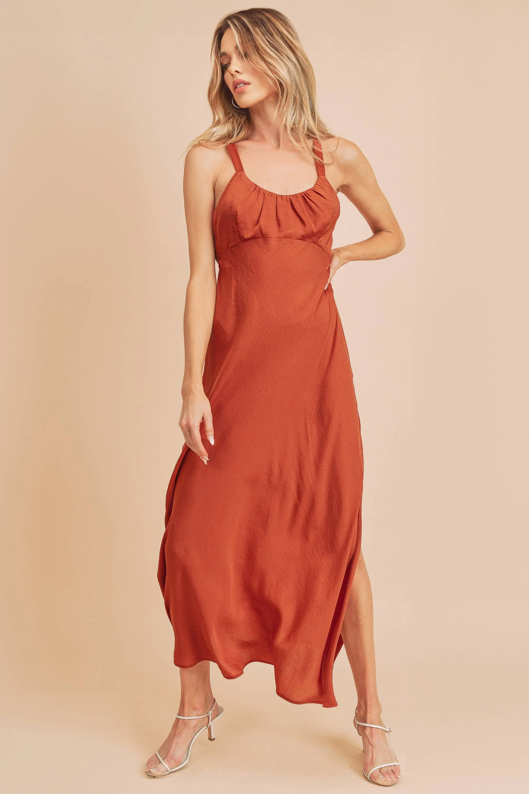 Terracotta Mae Dress