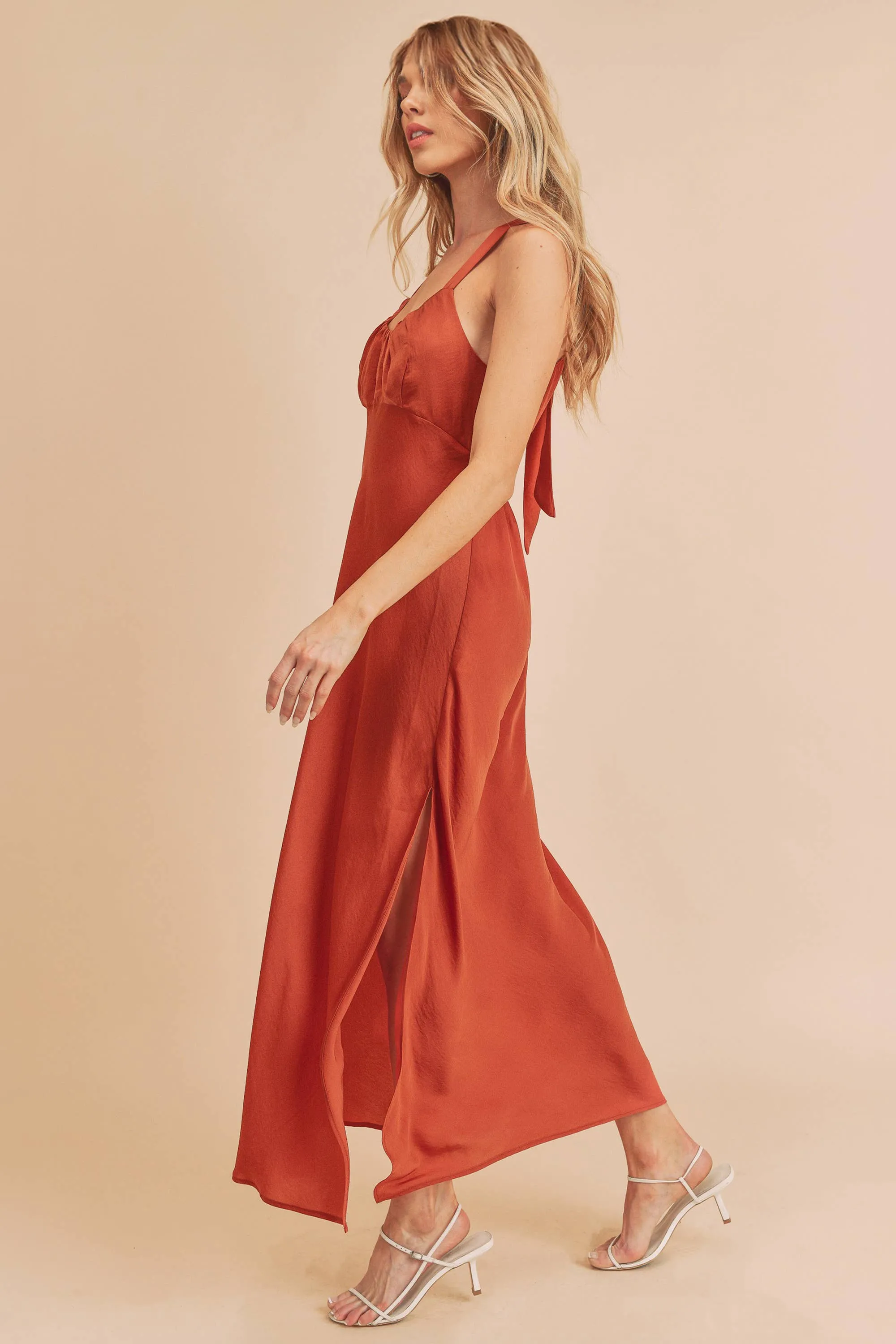 Terracotta Mae Dress