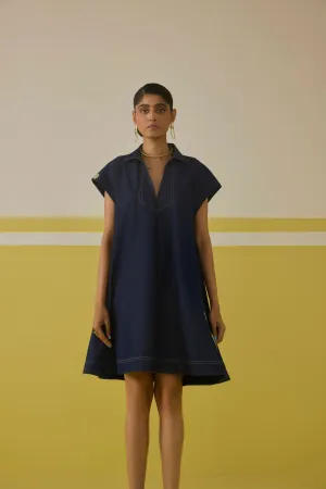 The Daisy Cotton Denim Dress