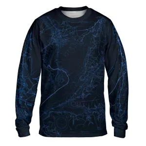The Havre De Grace Midnight Navigator Long Sleeve Tee