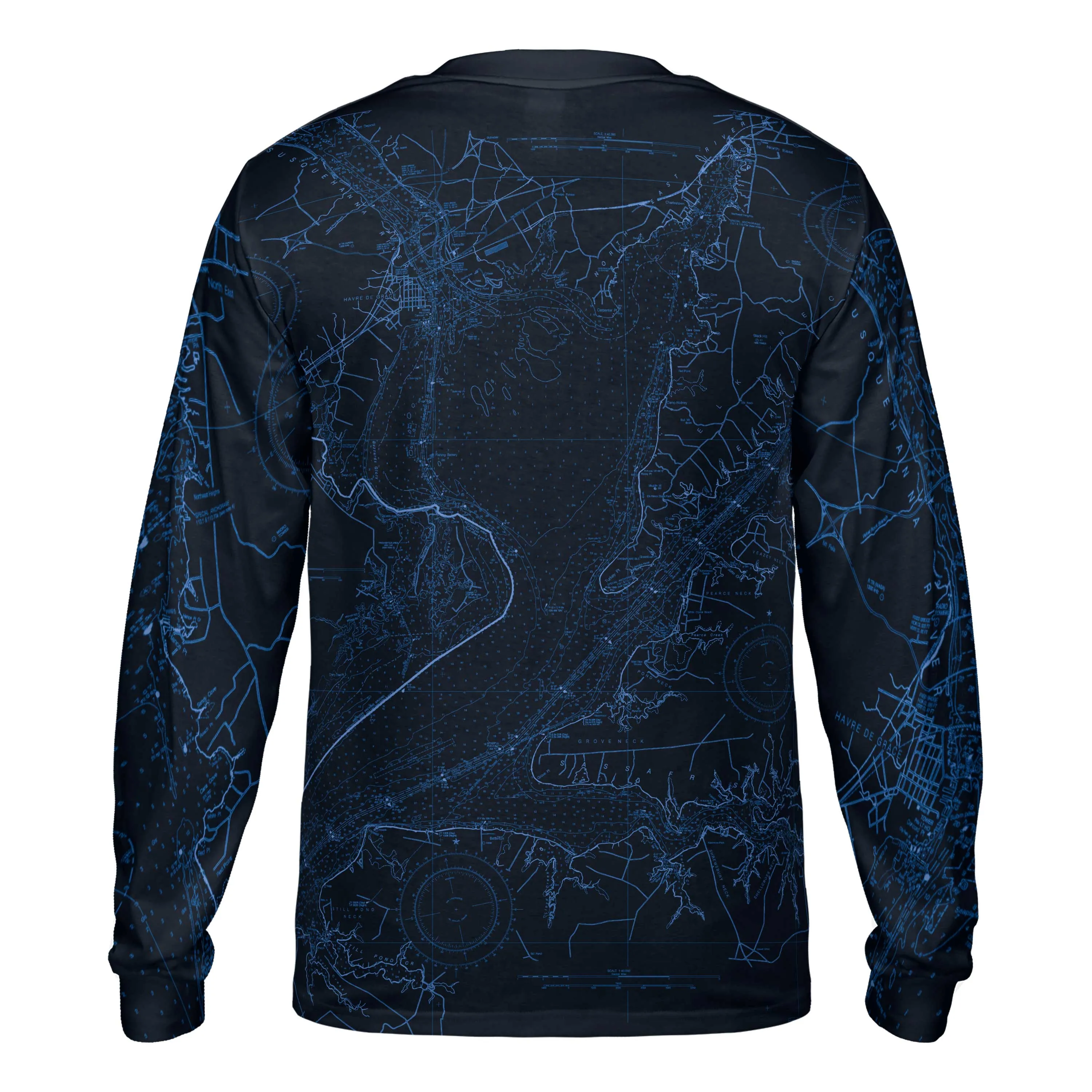 The Havre De Grace Midnight Navigator Long Sleeve Tee