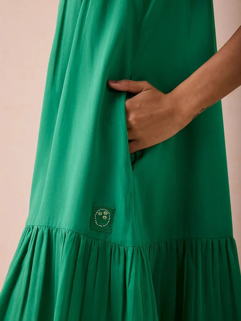 The Holiday Halter Neck Dress