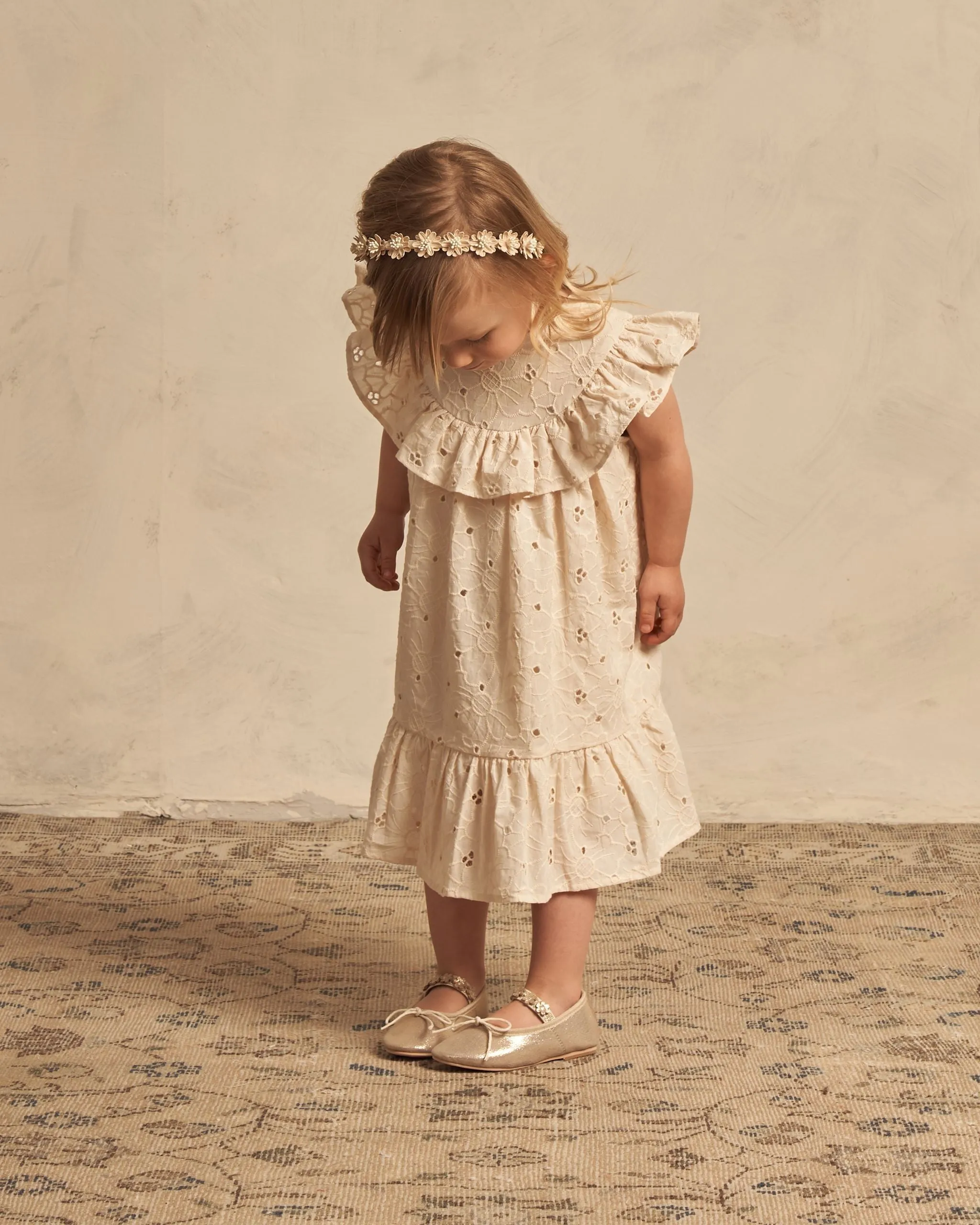 The Sienna Dress by Noralee - Daisy Eyelet - KIDS