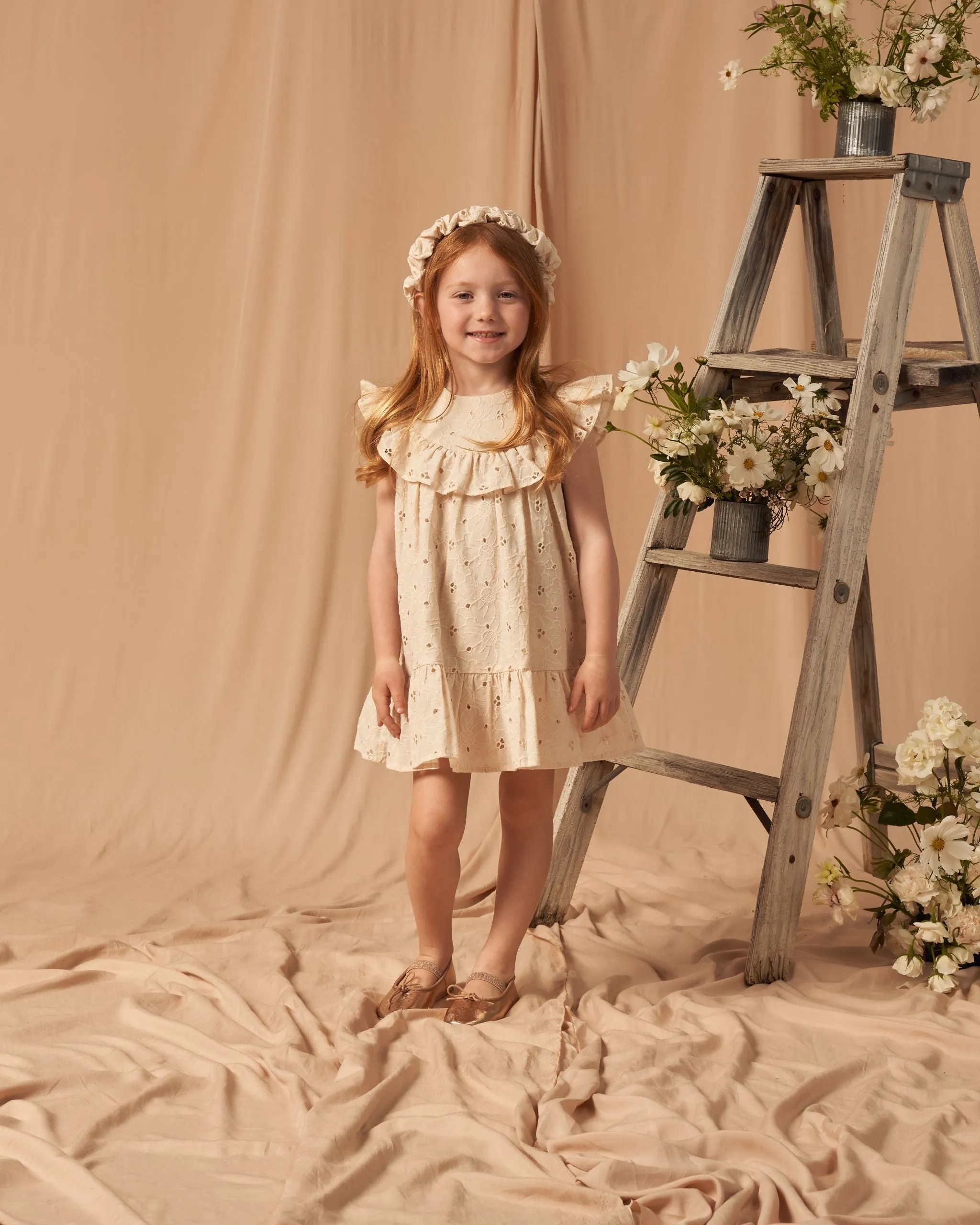 The Sienna Dress by Noralee - Daisy Eyelet - KIDS