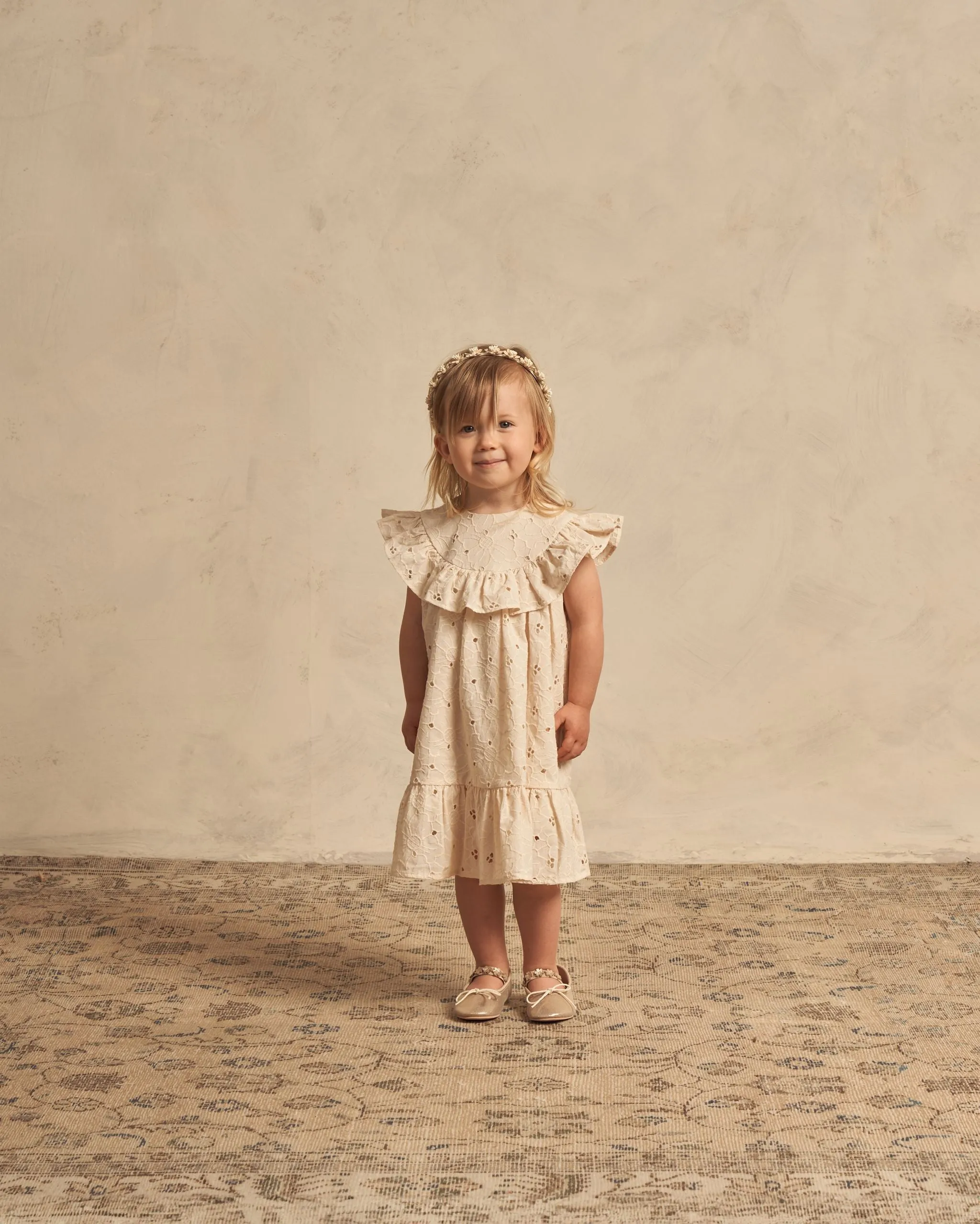 The Sienna Dress by Noralee - Daisy Eyelet - KIDS