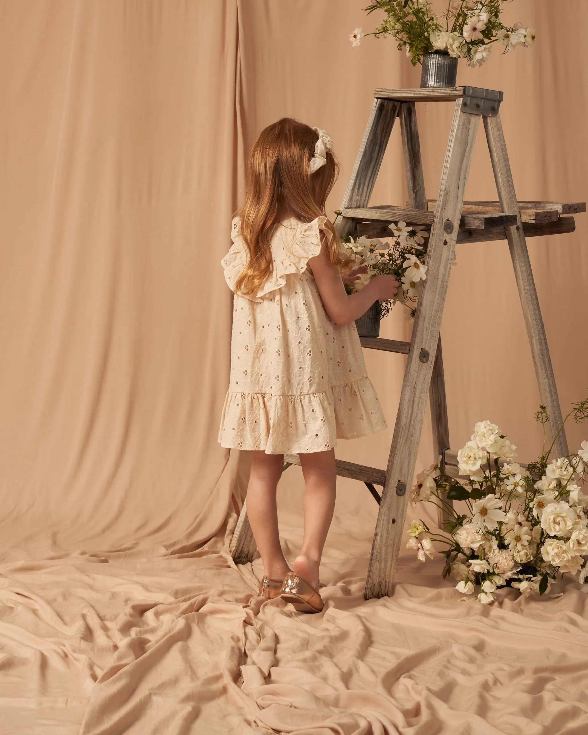 The Sienna Dress by Noralee - Daisy Eyelet - KIDS
