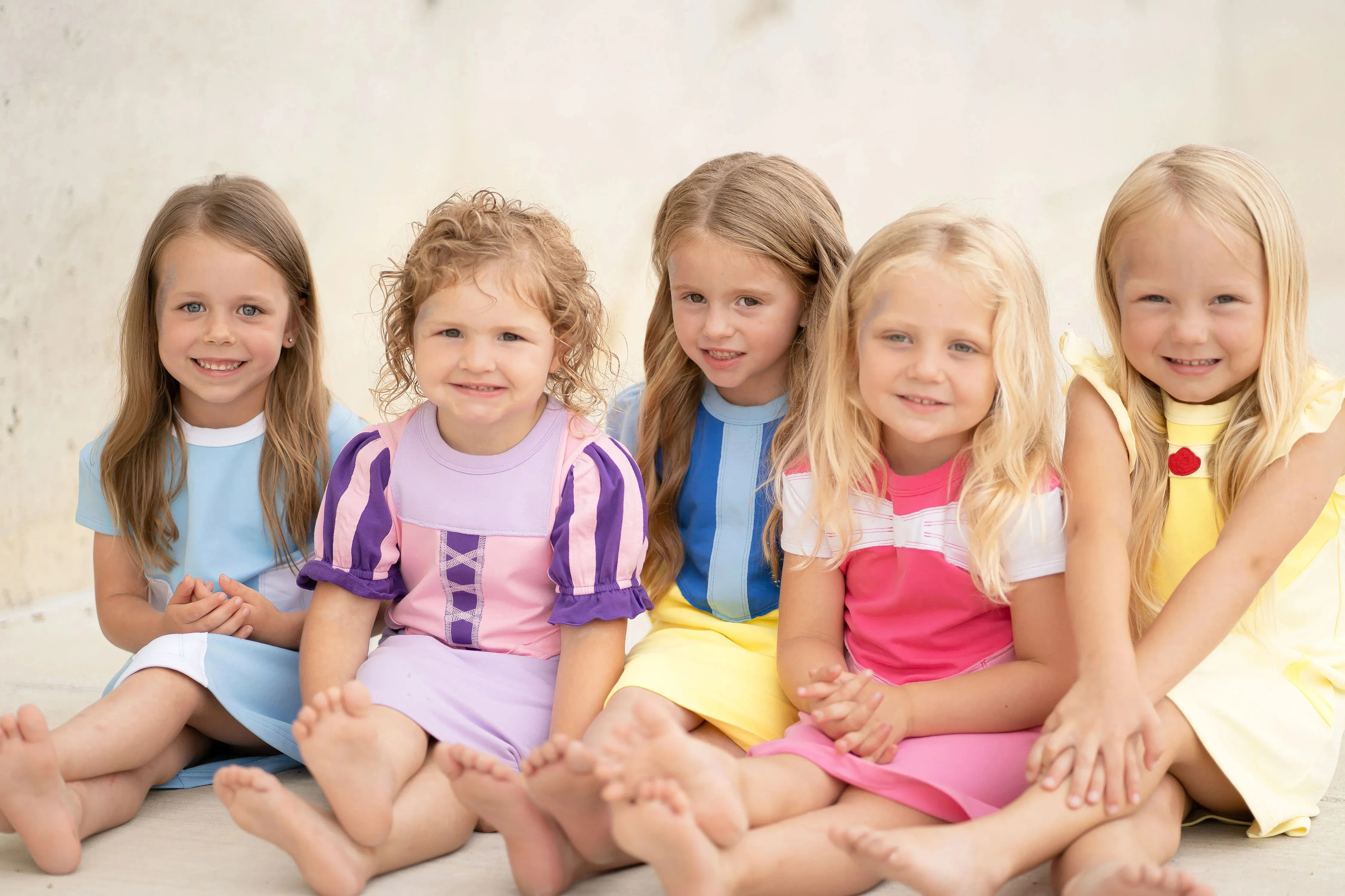 The Yellow Lamb Princess Playtime: Aurora Inspired Pink Dress