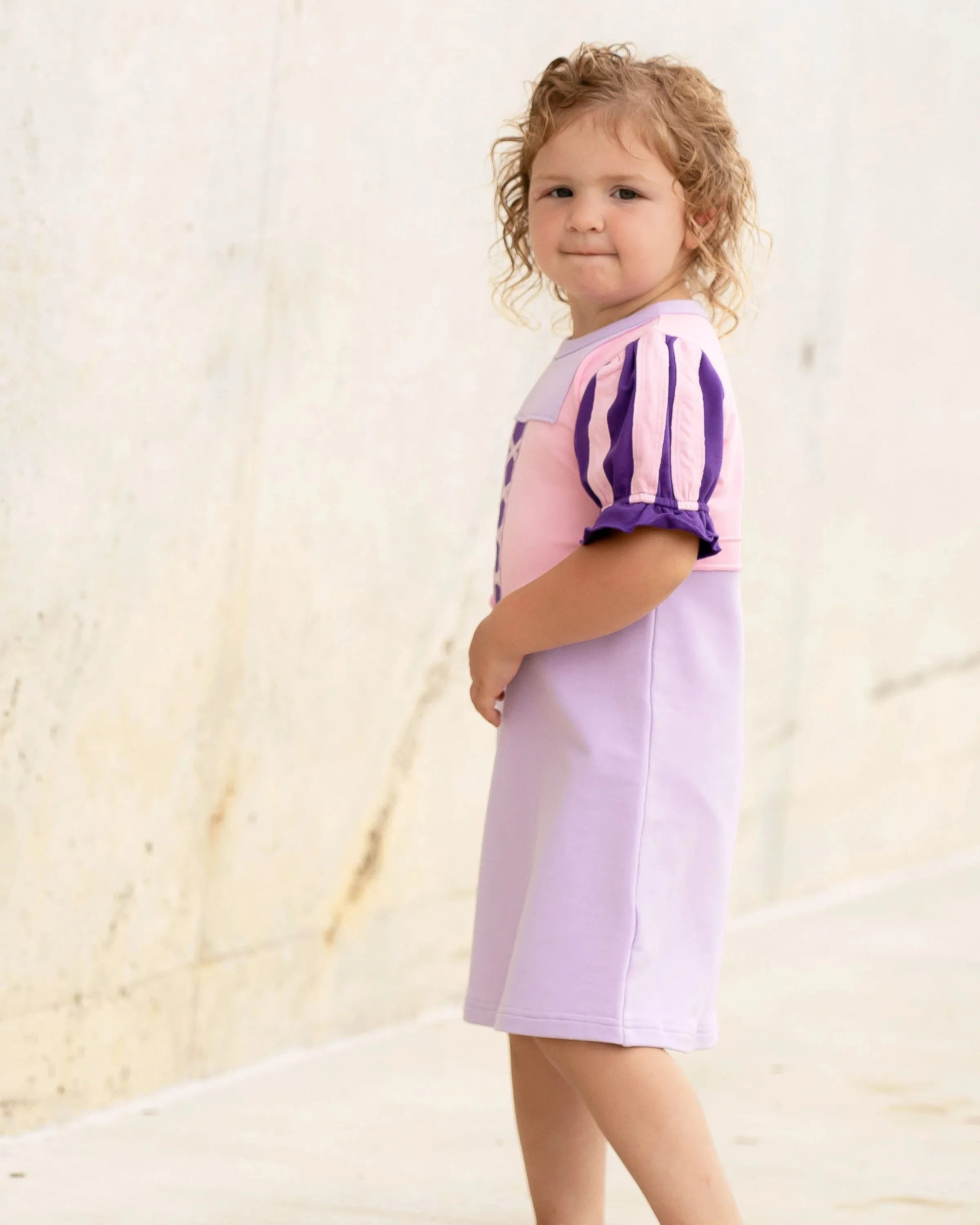 The Yellow Lamb Princess Playtime: Rapunzel Inspired Purple Dress