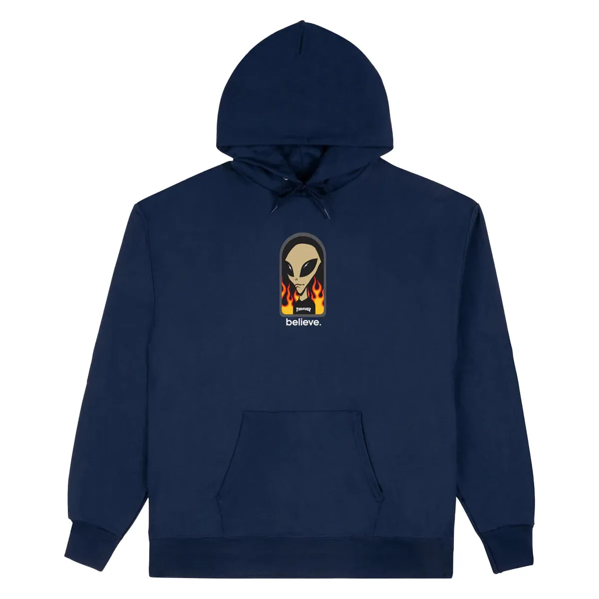 Thrasher - AWS Believe Hoodie Navy