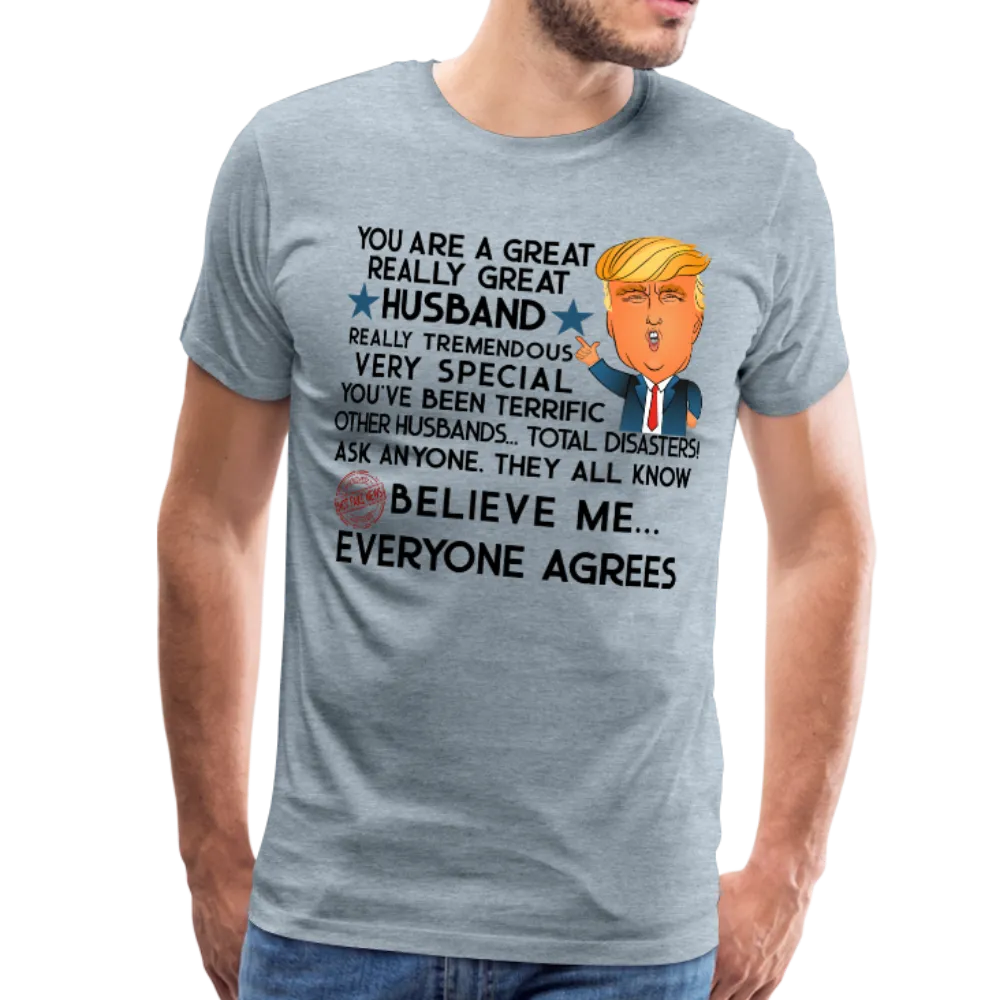 Trump Husband Men's Premium T-Shirt (Ck1914)