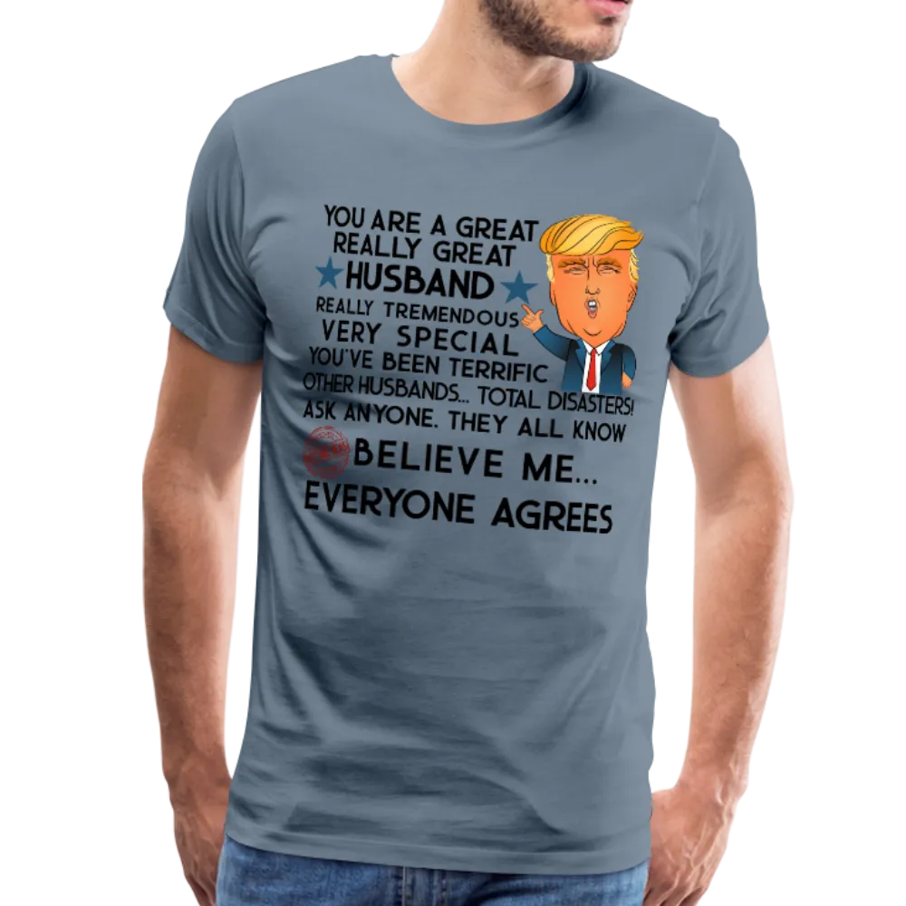 Trump Husband Men's Premium T-Shirt (Ck1914)