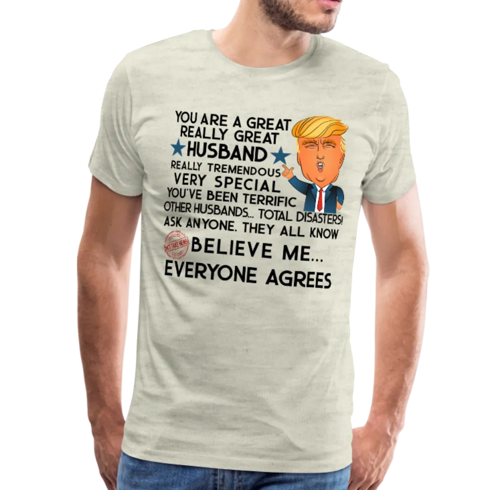 Trump Husband Men's Premium T-Shirt (Ck1914)