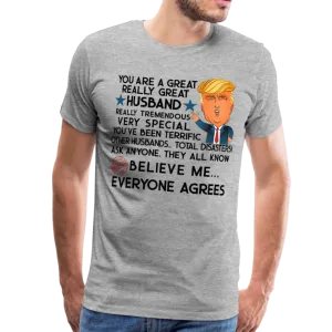 Trump Husband Men's Premium T-Shirt (Ck1914)