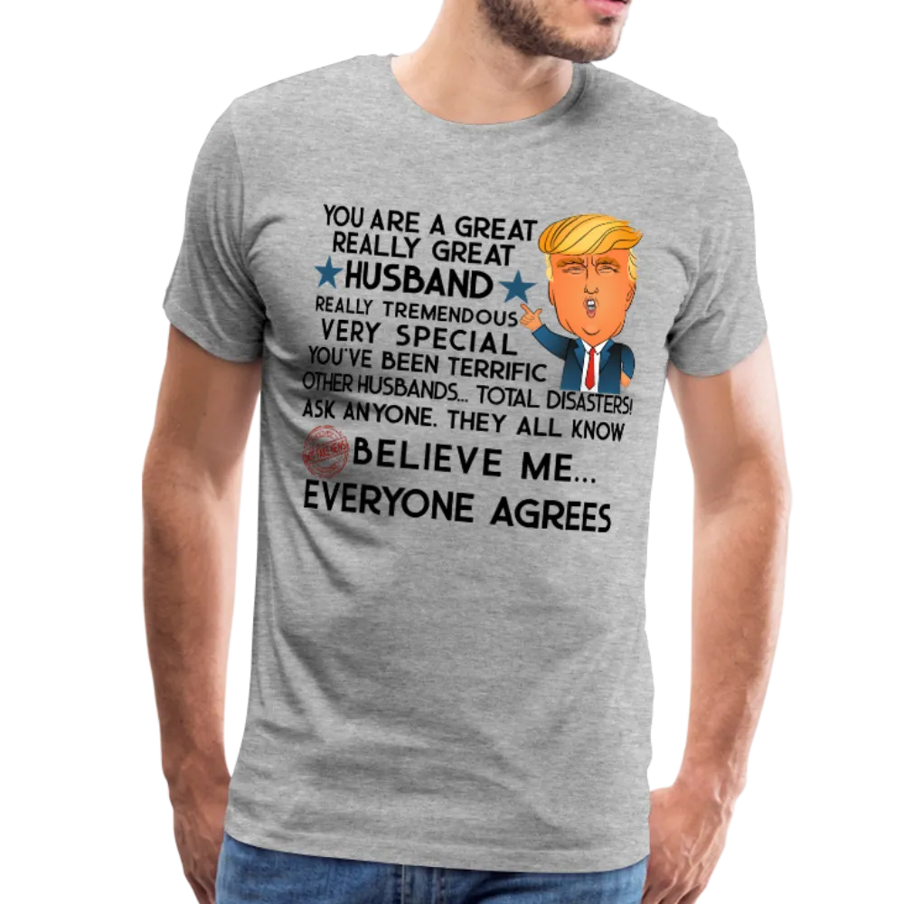 Trump Husband Men's Premium T-Shirt (Ck1914)