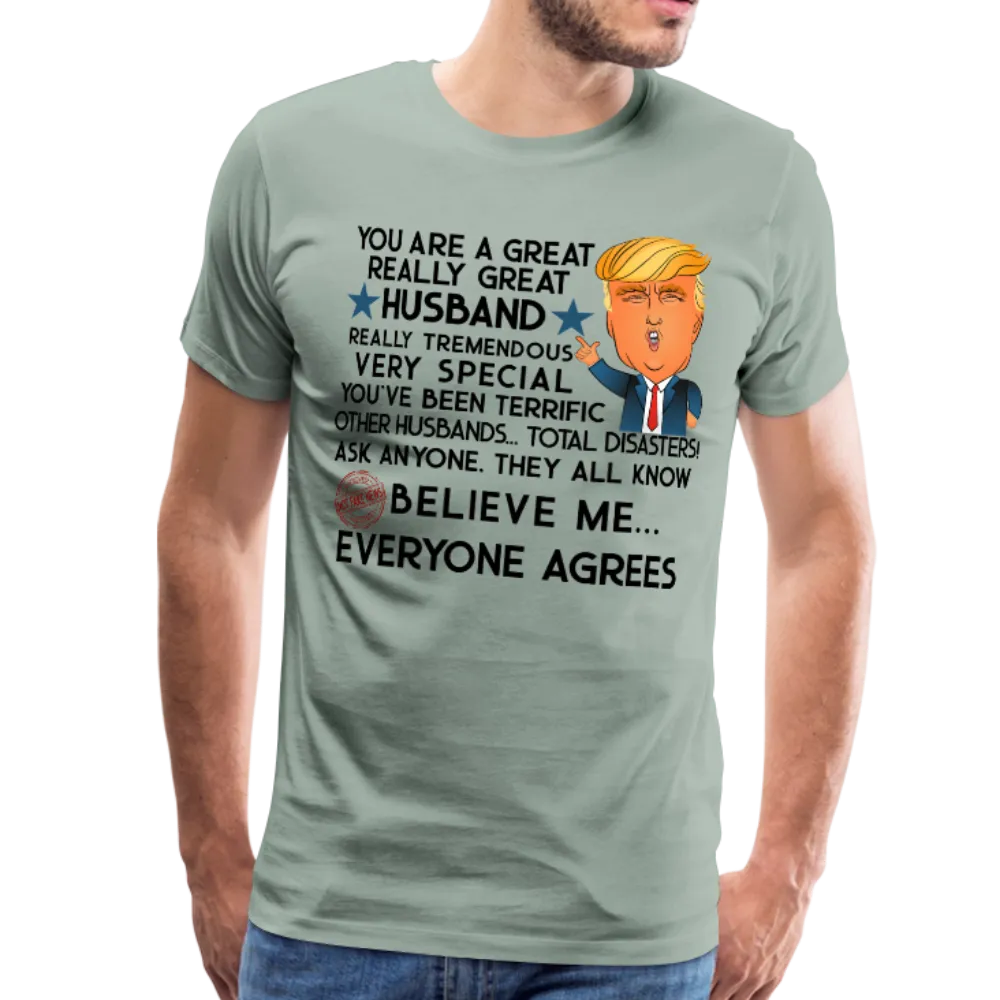 Trump Husband Men's Premium T-Shirt (Ck1914)