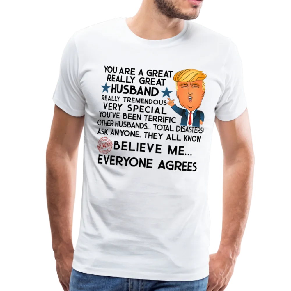 Trump Husband Men's Premium T-Shirt (Ck1914)