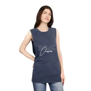 Unisex Stonewash Tank Top: 100% Pre-Shrunk Cotton, t shirt with snake