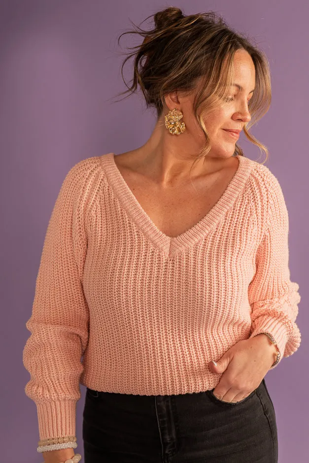 V Neck Spring Sweater