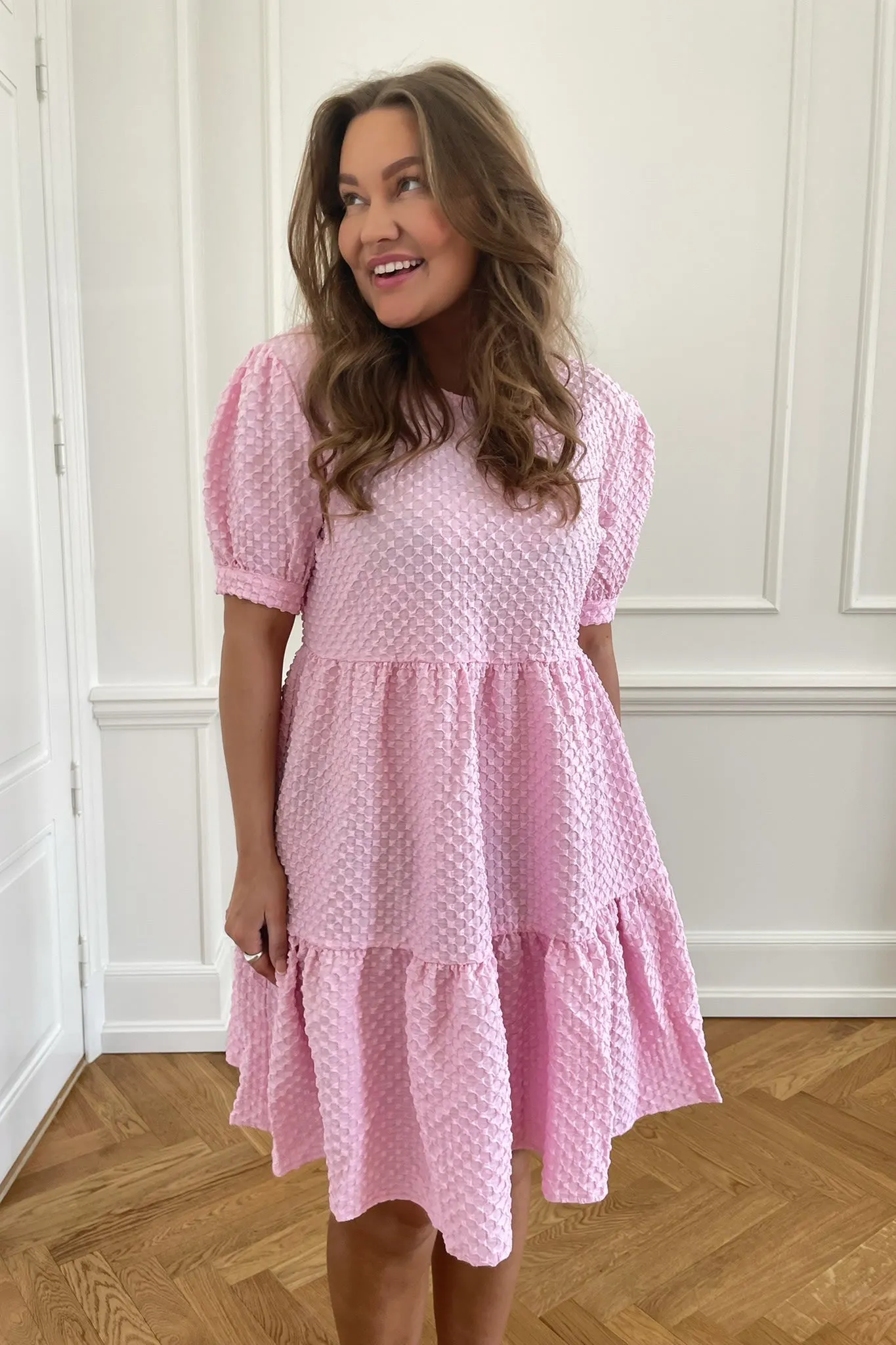 VilmaIC Kjole - Bubble Pink