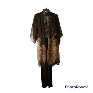Vintage 2 piece Night Gown Set! Gorgeous!