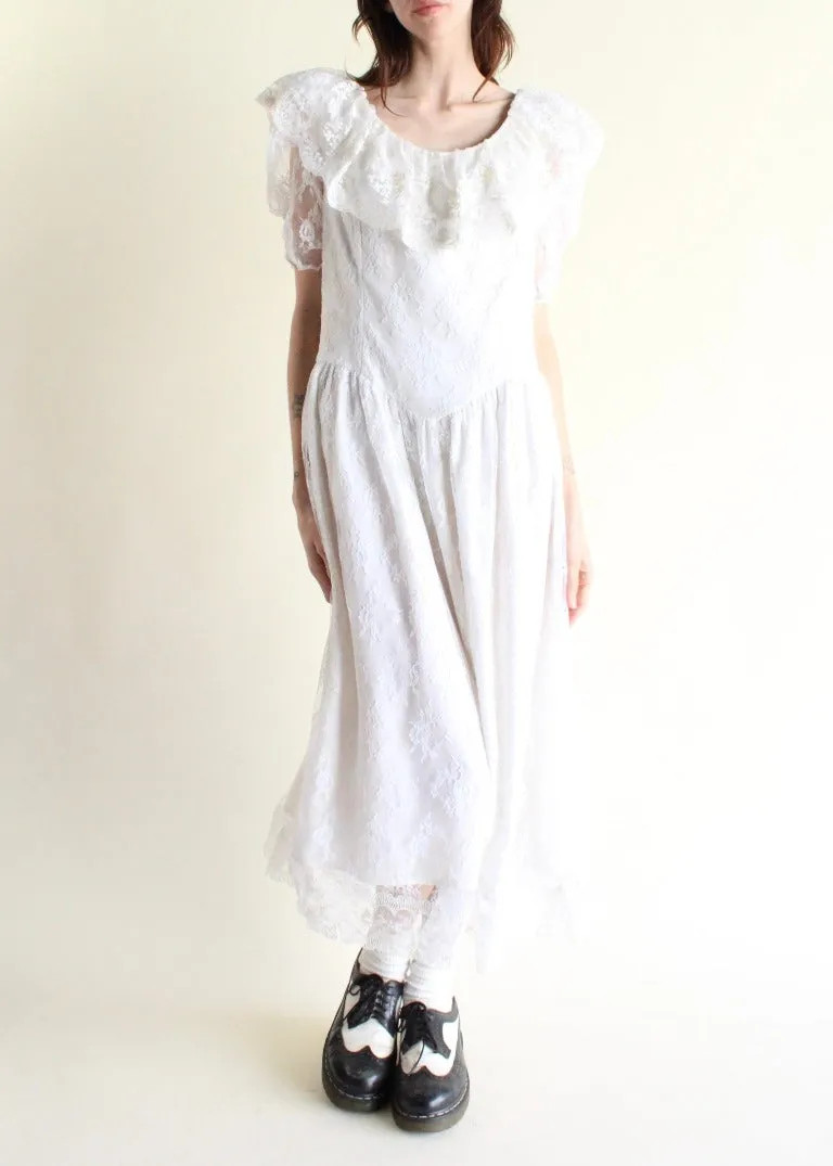 Vintage Lace Dress D0160