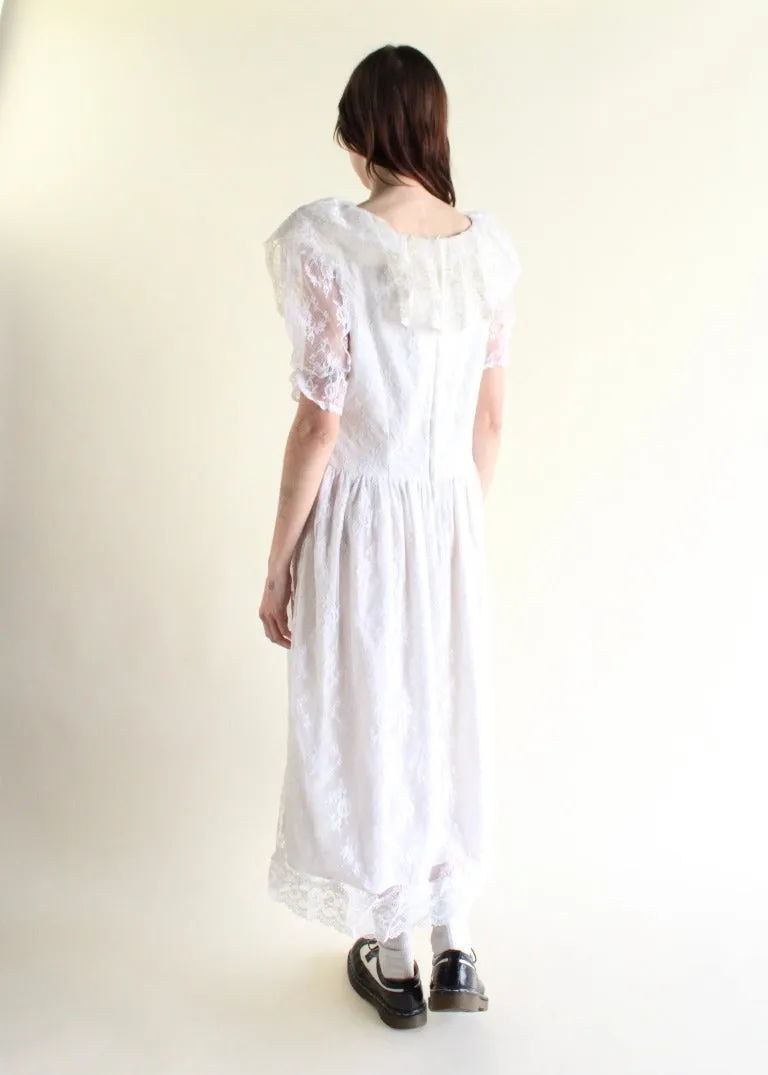 Vintage Lace Dress D0160