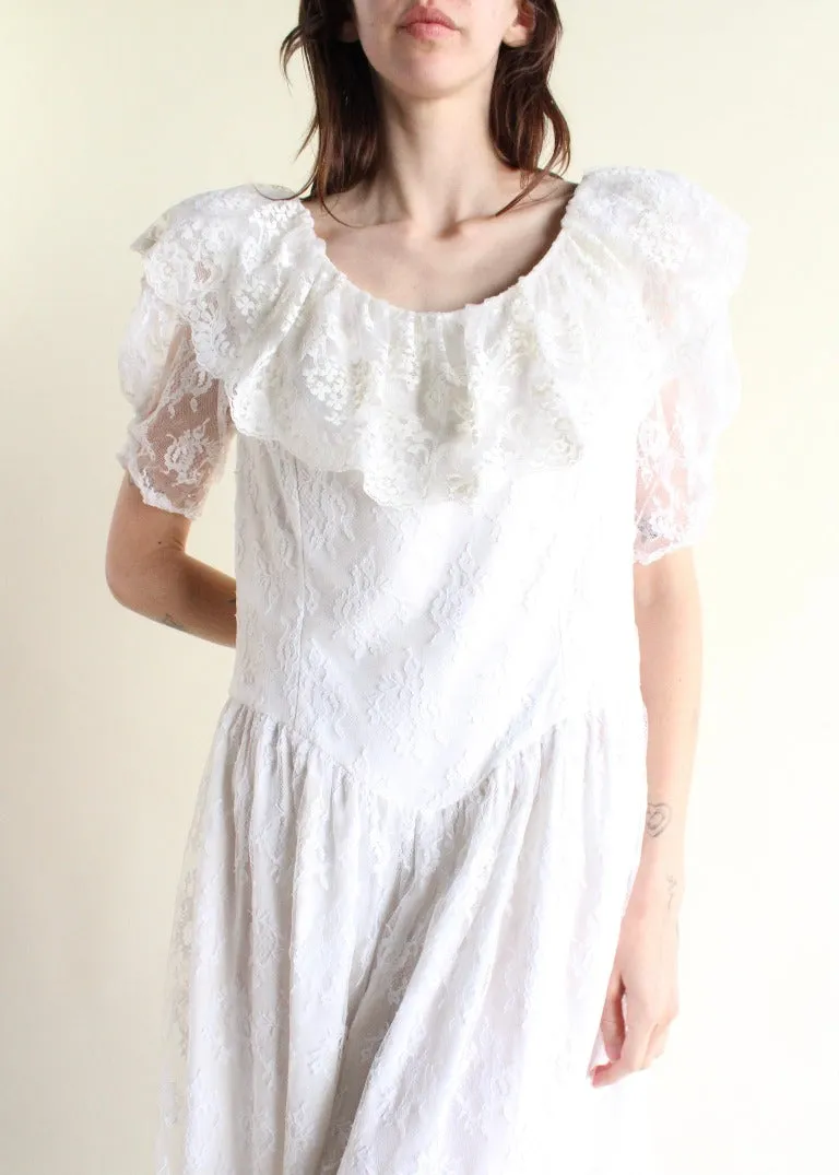 Vintage Lace Dress D0160