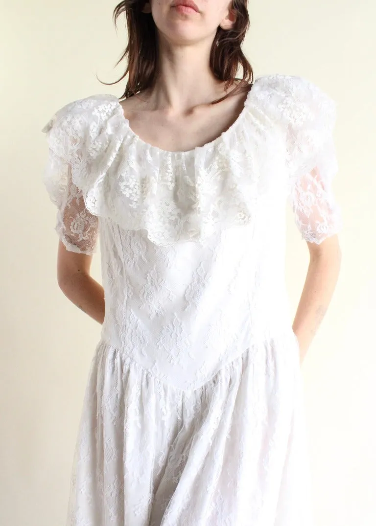 Vintage Lace Dress D0160