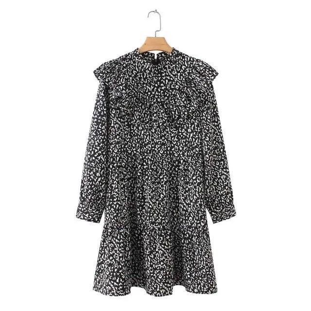 Vintage Leopard Dress