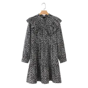 Vintage Leopard Dress