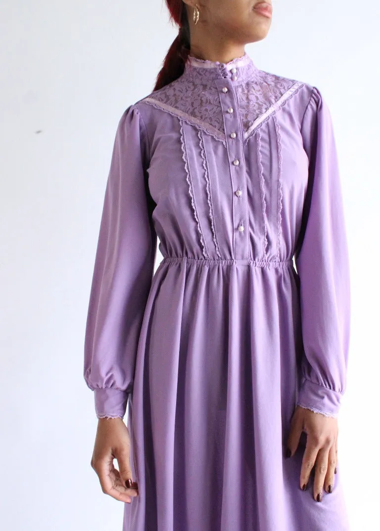 Vintage L/S Dress D0159