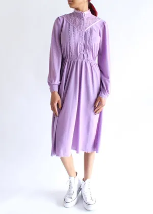 Vintage L/S Dress D0159