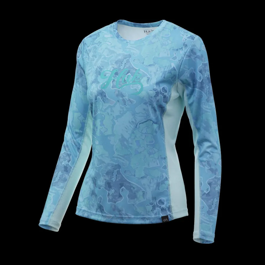 W Huk Camo Icon LS