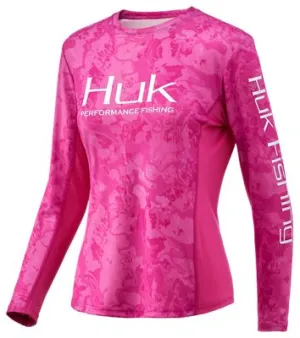 W Huk Camo Icon LS