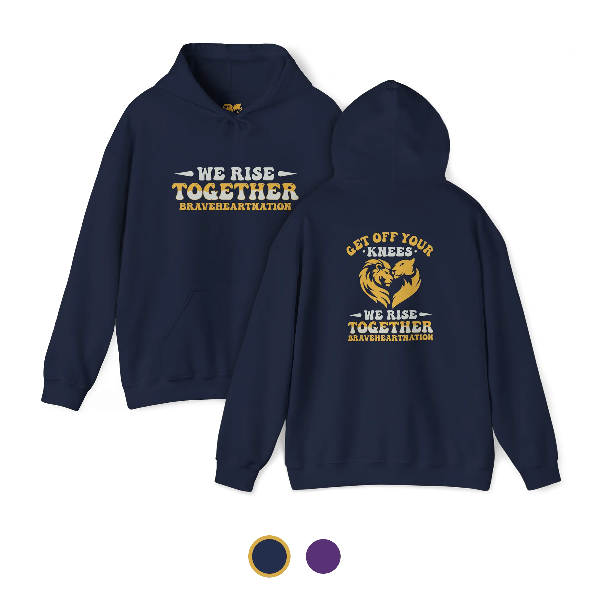 We Rise Together | Heavy Hoodie