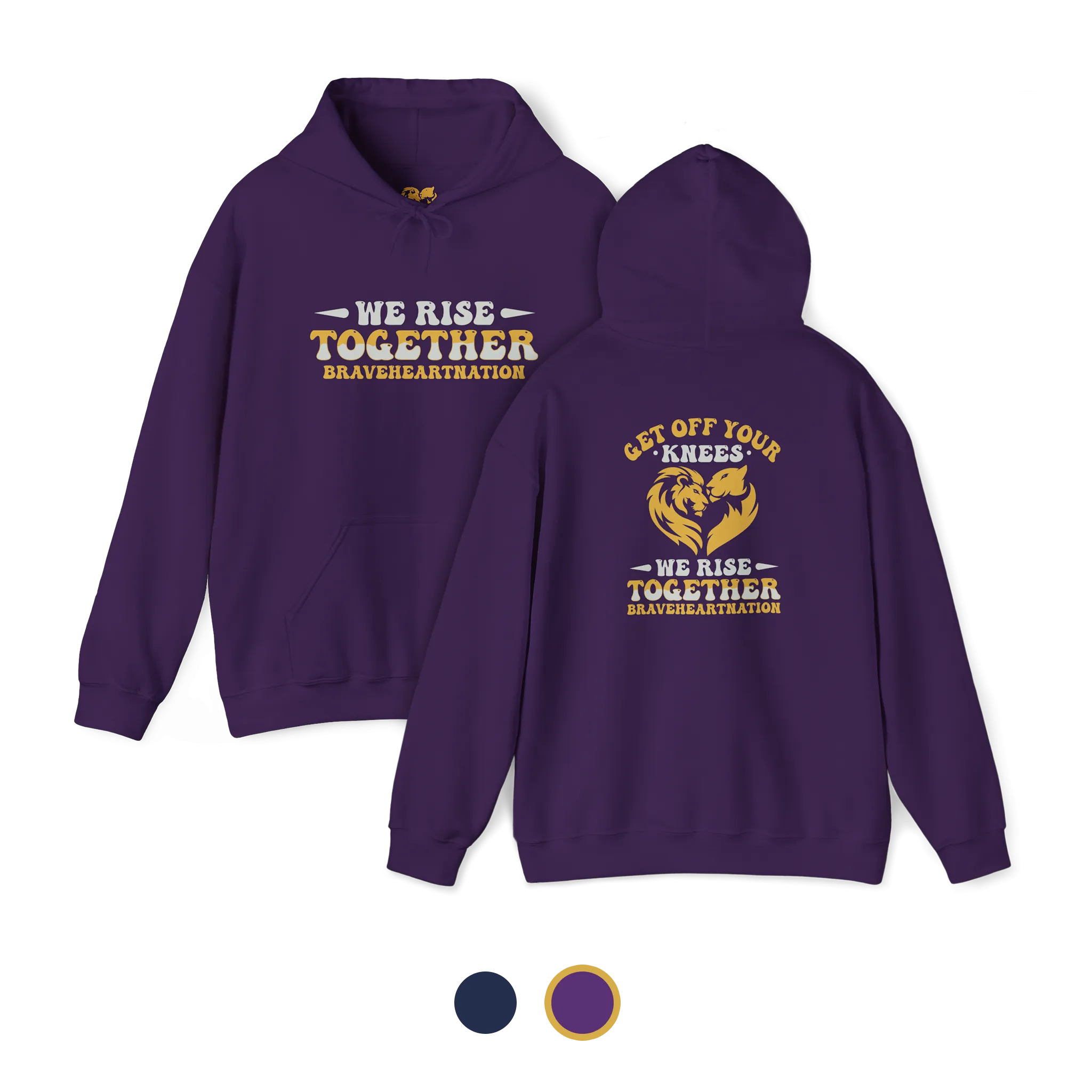We Rise Together | Heavy Hoodie