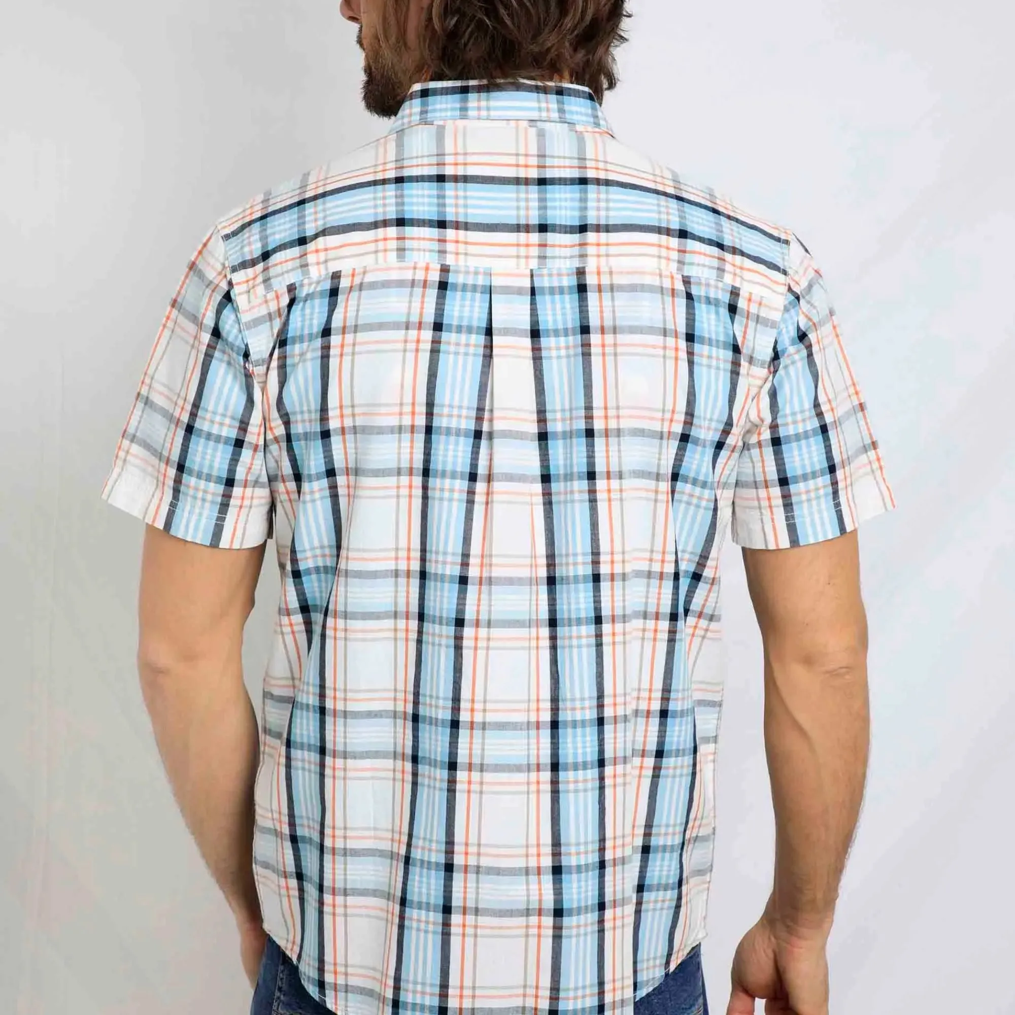 Weird Fish Judd Short Sleeve Check Shirt